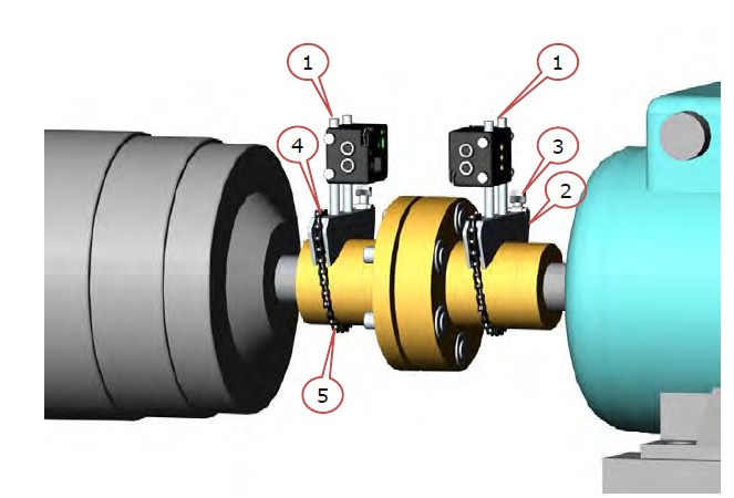 Shaft alignment display 1